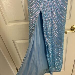 Blue Windsor Prom Dress